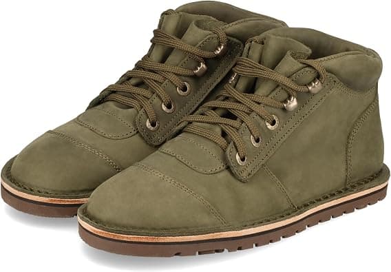 JIM GREEN Men's Barefoot African Ranger Boots Lace-Up Water Resistant Full Grain Leather Work or Hiking Boot on Amazon.ae - Price Tracker