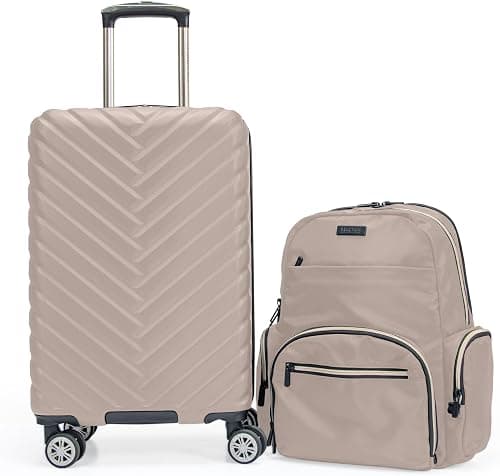 Kenneth Cole REACTION Women's Madison Square Hardside Chevron Expandable Luggage على Amazon.ae - متتبع الأسعار