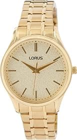 Lorus RG220WX9 Women's Analogue Quartz Watch with Metal Strap, gold, Bracelet - Best Deal Finder