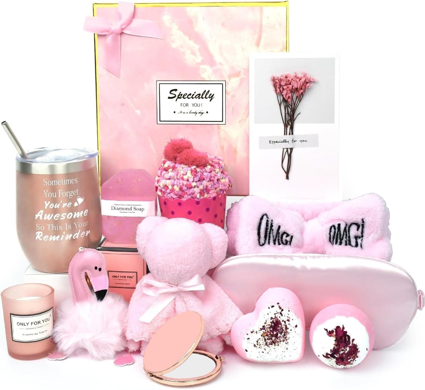 Beyondluv 11Pcs Anniversary Birthday Gifts For Women Girlfriend Wife Mothers- Scented Candles Bath Bombs Set Gift For Women| Gift Set For Women| Mothers Day Gifts| Women Gift| Birthday Wedding Love on Amazon.ae - Price Tracker