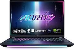 GIGABYTE - AORUS MASTER 16 Gaming Laptop - 240Hz 2560x1600 OLED - NVIDIA GeForce RTX 5070 Ti - Intel Core Ultra 9 275HX - 1TB SSD with 32GB DDR5 RAM - Windows 11 Home AD (AORUS MASTER 16 BXHC4USE64SH) - Amazon.ae Price Tracker