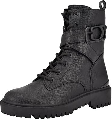 GUESS Women's Orana Combat Boot - Best Deal Finder