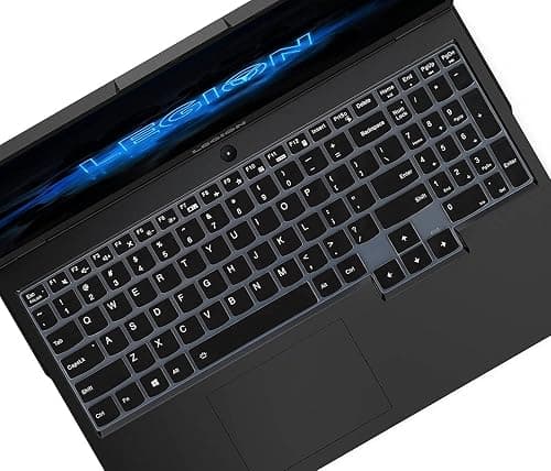 Saco Silicone Keyboard Skin Cover Compatible for Lenovo LOQ | Lenovo Legion 5i / Slim 5i / Pro 5i | Lenovo Legion 7i / Pro 7i | Legion 9 15.6 inch & 16 inch Gaming Laptops (Black) on Amazon.ae - Price Tracker