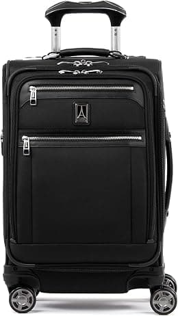 Travelpro Platinum Elite Softside Expandable Checked Luggage, 8 Wheel Spinner Large Suitcase, TSA Lock, Men and Women - Best Deal Finder
