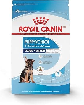 Royal Canin - Size Health Nutrition Dry Dog Food for Large Puppies, 17 LB Bag - متتبع أسعار Amazon.sa