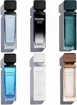 ASSAF PERFUME FRANKEL 600 ML COLLECTION – 6 MEN’S PERFUMES SET STORM, AVENTUS, IMAGINATION INTENSE, BATTLE, AFTERNOON & SILVER عطر عطور للعطور عساف رجالي on Amazon.ae - Price Tracker