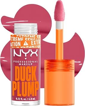 NYX PROFESSIONAL MAKEUP DUCK PLUMP LIP PLUMPING LACQUER - STRIKE A ROSE - Best Deal Finder