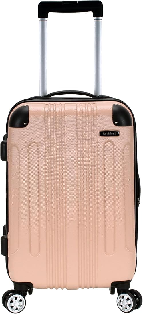 Rockland 20" Expandable Carry on, Spinner Luggage, 20" Expandable Carry On, Spinner Luggage on Amazon.ae - Price Tracker