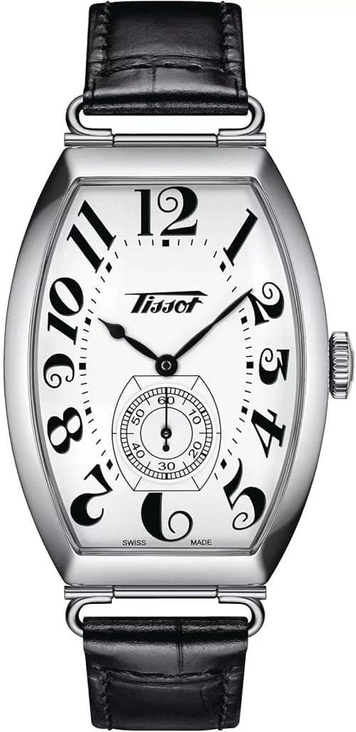 Tissot Unisex-Adult Porto Mechanical Stainless Steel Dress Watch (Model: T1285051601200), Silver on Amazon.ae - Price Tracker