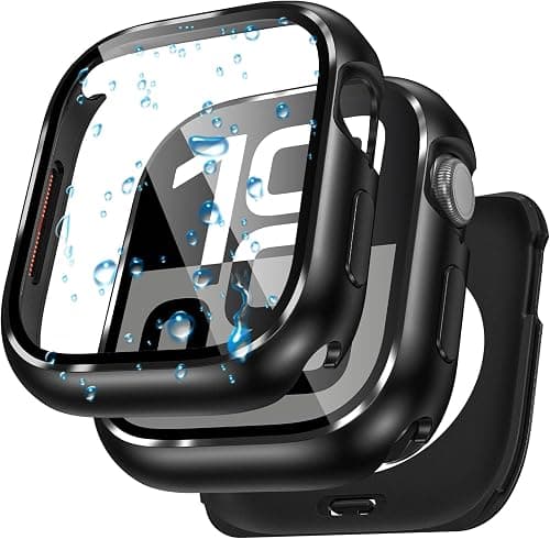 Goton AntiCrack Metal Case for Apple Watch Series 10 42mm Screen Protector, HD Tempered Glass, Daily Water-Resistant Alloy Bumper with Ceramic-Style Back Cover for iWatch 42 mm on Amazon.ae - Price Tracker
