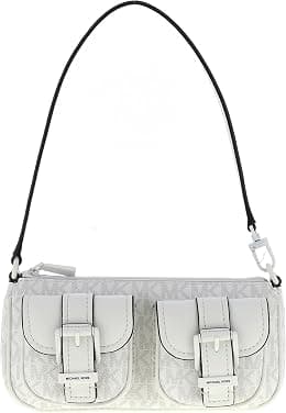 Michael Kors Womens Zoe Shoulder Bag Pouchette (pack of 1) - Best Deal Finder