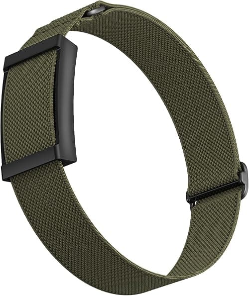 Elastic Bicep Band for Amazfit Helio Strap, Flexible Upper Arm & Ankle Strap with Protective Bumper Case, Soft Breathable Adjustable Solo Loop for Running CrossFit Hyrox & Sleep Tracking on Amazon.ae - Price Tracker