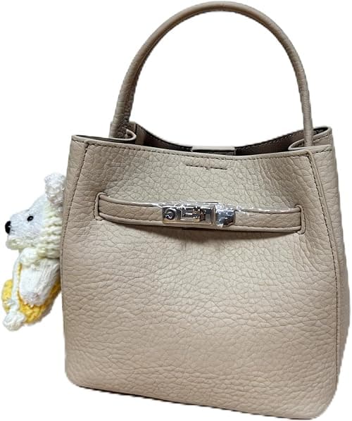 Ladies' wallet, light luxury bucket bag, lychee patterned handbag, high-end sense, one shoulder versatile crossbody bag على Amazon.ae - متتبع الأسعار