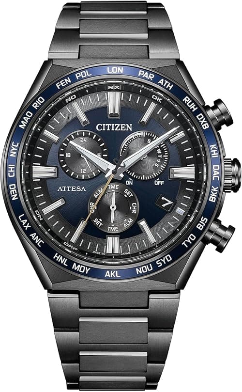 Citizen Watch ATTESA CB5967-66L [ATTESA ACT Line Black Titanium Series Photovoltaic Eco-Drive Radio Controlled Watch Direct Flight] on Amazon.ae - Price Tracker