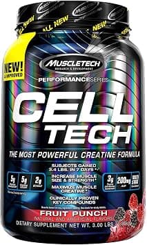 Muscletech Cell Tech Performance Series Powder, Fruit Punch, 3 Pounds (Multi-Pack) on Amazon.ae - Price Tracker