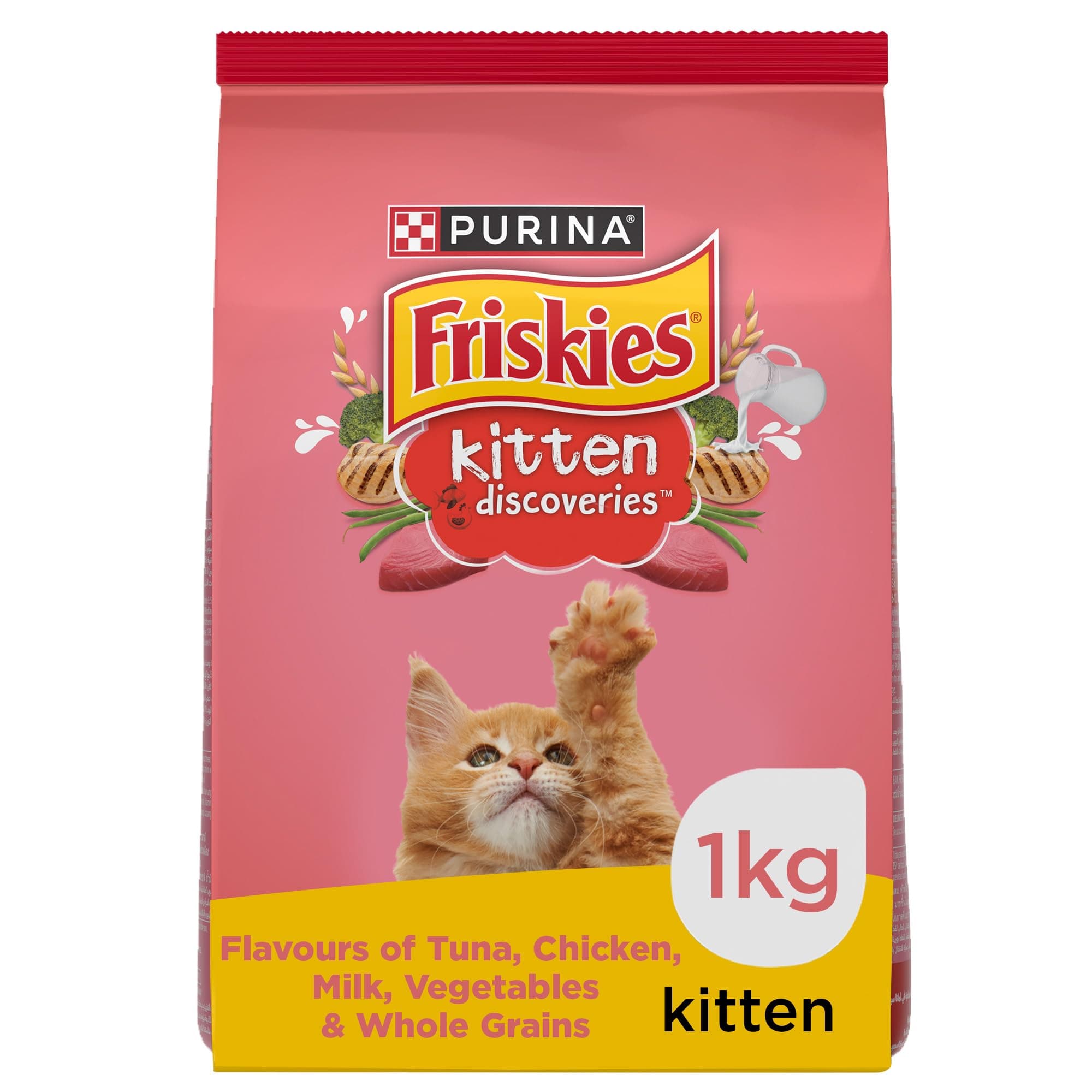 Friskies Kitten Discoveries Cat Dry Food - 1KG on Amazon.ae - Price Tracker