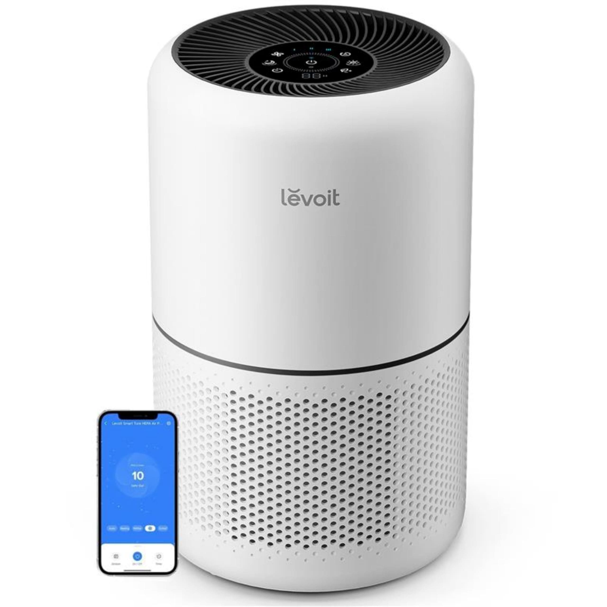LEVOIT Smart Air Purifier with Plasma for Home Bedroom, H13 HEPA Filter with Air Quality Sensor, Removes 99.97% Pollen Allergies Dust Odours, Alexa Enabled with Quiet Auto Mode, Core300S Pro on Amazon.ae - Price Tracker