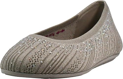 Skechers Cleo 2.0 - Glitzy Daze womens Ballet Flat على Amazon.ae - متتبع الأسعار