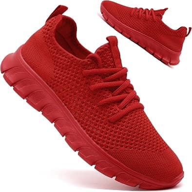 Damyuan Mens Lightweight Athletic Running Walking Gym Shoes Casual Sports Shoes Fashion Sneakers Walking Shoes on Amazon.ae - Price Tracker