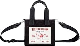 TRUE RELIGION Womens True Religion Tote Bag, Women's Mini Travel Shoulder Bag With Adjustable Strap Tote Bag (pack of 1) - Best Deal Finder
