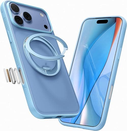 TORRAS 360 Magnetic Stand for iPhone 18 Pro Max Case, O3 Fitness, Blue on Amazon.ae - Price Tracker