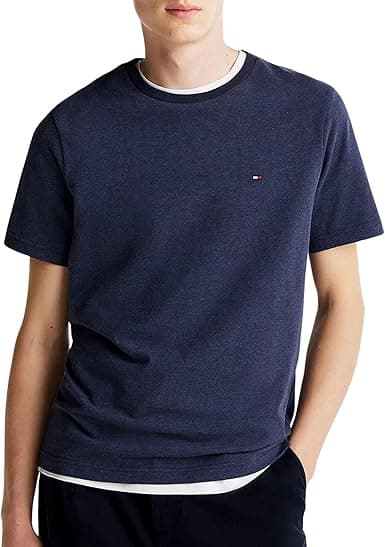 Tommy Hilfiger Mens Essential reg fit he T-Shirts (pack of 1) on Amazon.ae - Price Tracker