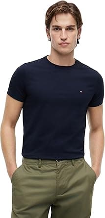 Tommy Hilfiger Men T-Shirts T-Shirts (pack of 1) on Amazon.ae - Price Tracker