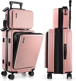 TRAVELARIM Expandable 22 Inch Carry On Luggage - Best Deal Finder