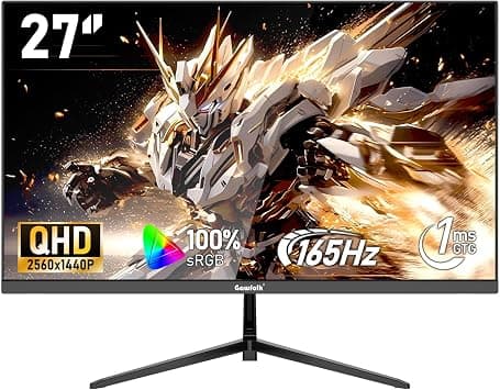 Gawfolk 27 inch 2K Gaming Monitor 165Hz QHD(2560x1440) Computer Monitors on Amazon - Best Deal Finder
