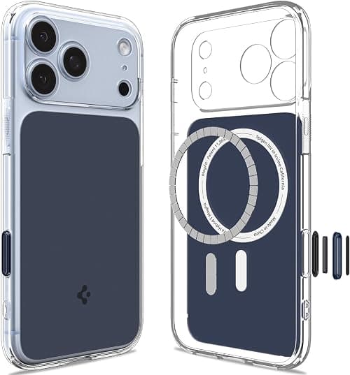 Spigen Ultra Hybrid T MagFit for iPhone 18 Pro Max case / 17 Pro Max Blue على Amazon.ae - متتبع الأسعار