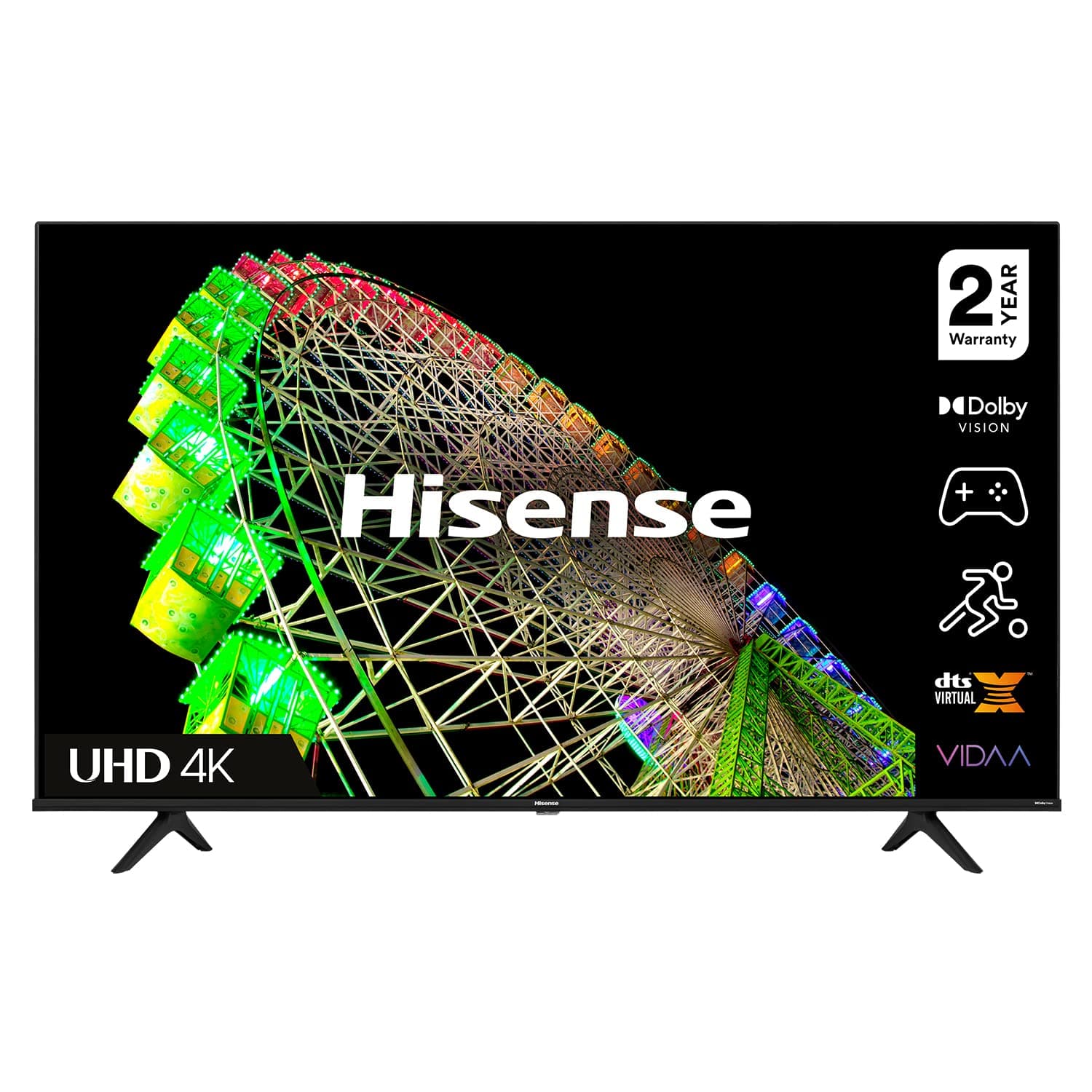 Hisense 43A6BGTUK 4K UHD Smart TV, with Dolby Vision HDR, DTS Virtual X, Youtube, Netflix, Disney Plus, Freeview Play and Alexa Built-in, Bluetooth and WiFi (2022 NEW), Black, 43 Inch on Amazon.ae - Price Tracker