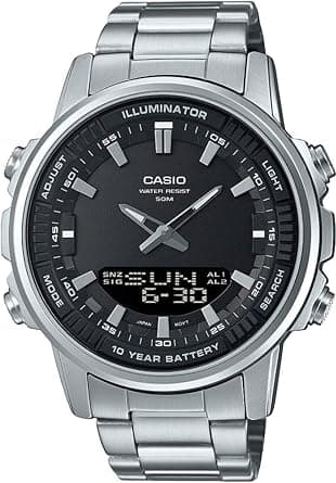 CASIO Stainless Steel Band Analog Digital - Best Deal Finder