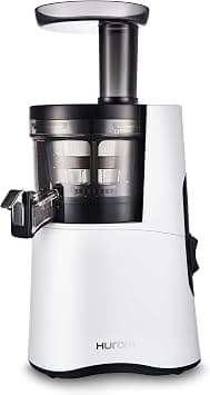 Hurom H-AA Slow Juicer, White | High Yield | Quiet 150 Watt Motor | BPA Free | 500ml (16.9oz) Chamber | Slow Squeeze | Quick & Easy Assembly | Cold Press Masticating Juicer on Amazon.ae - Price Tracker