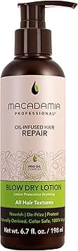 Macadamia Natural Oil Professional Blow Dry Lotion (All Hair Textures) 198ml/6.7oz on Amazon.ae - Price Tracker
