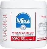 Mixa Urea Skin Renewing Cream with Urea & Niacinamide for Dry and Rough and Uneven Skin, Repairs and Smooths, Moisturiser for the Body, Hands and Face, Urea Cica Repair+, 400 ml - Best Deal Finder