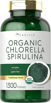 Carlyle Organic Chlorella and Spirulina Tablets on Amazon.ae - Price Tracker