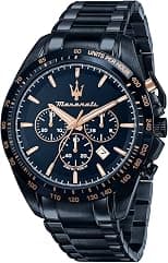 Maserati Men's Watch, Chronograph, Analog, Blue Edition Collection - R8873612054, Blue, 45.00, Modern - Best Deal Finder