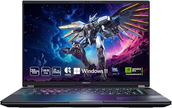 GIGABYTE - AORUS Elite 16 Gaming Laptop - 165Hz 2560x1600 WQXGA - NVIDIA GeForce RTX 5070 - Intel Core Ultra 9 275HX - 2TB SSD with 32GB DDR5 RAM - Windows 11 Home AD (AORUS Elite 16 BWHC3USC65SH) على Amazon.ae - متتبع الأسعار