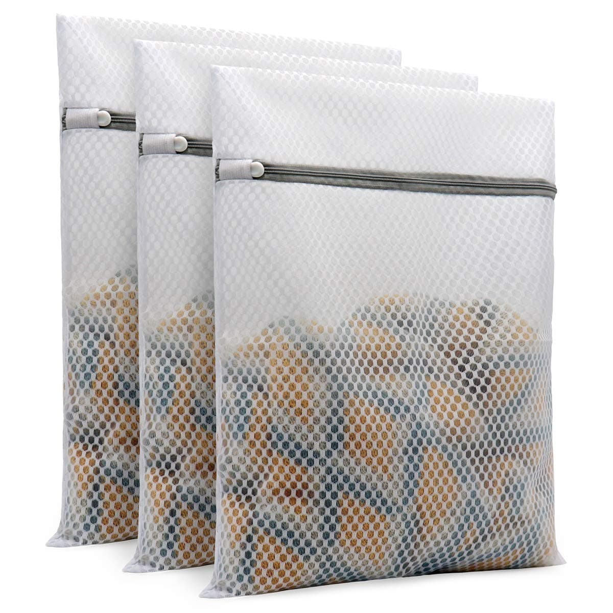 Andeya 3Pcs Durable Honeycomb Mesh Laundry Bags for Delicates 12 x 16 Inches on Amazon.ae - Price Tracker