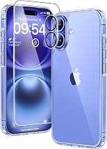 TAURI for iPhone 16 Plus Case, Clear - Best Deal Finder