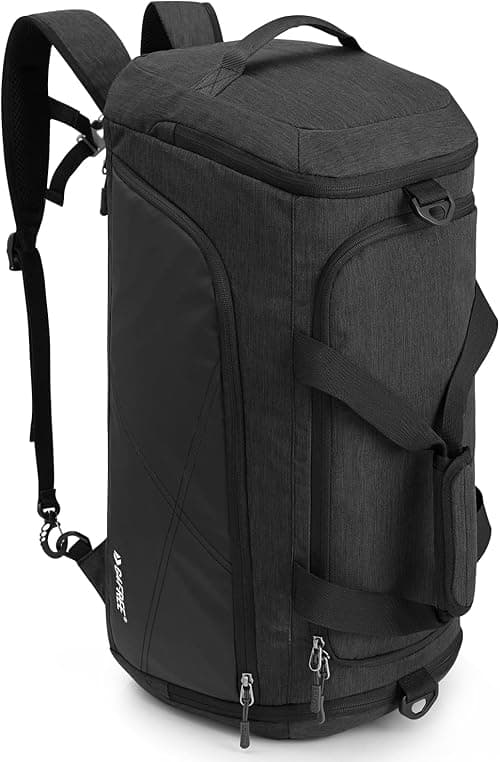 G4Free 45L/60L 3 Way Travel Backpack Large Luggage Gym Bag with Wet Compartment and Shoe Compartment for Travel, Swimming, Yoga, Hiking, Camping on Amazon.ae - Price Tracker