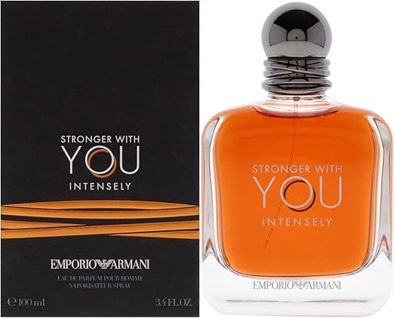 Gorgio Armani Emporio Armani Stronger With You Intensely Giorgio Armani for Men Eau De Parfum, 3.4 Oz , 3.4 Oz on Amazon.ae - Price Tracker