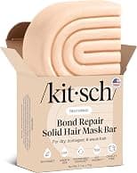 Kitsch Bond Repair Hair Mask - Strengthening Solid Treatment to Restore & Replenish | For Dry & Damaged Hair | Made in US | All Natural | Vegan | Great for All Hair Types | Zero Waste, 2.7oz - Best Deal Finder