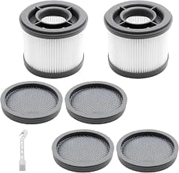 Pack of 7 HEPA Filter for Dreame V20/V20 Pro/V20 Pro-A Vacuum Cleaner Filter for Dreame R20 Slim Vacuum Cleaner, 2 Filters, 4 Pre-Filters, 1 Cleaning Brush - Best Deal Finder