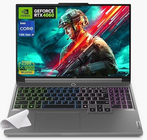 Lenovo Legion Pro 5i 16"" WQXGA (2560 x 1600) Gaming Laptop - i9-13900HX (24-Core) Processor-GeForce RTX 4060 (TGP 140W), Win 11 Home, w/Mouse Pad (32GB RAM | 2TB PCIe SSD), Black on Amazon.ae - Price Tracker