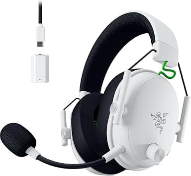 Razer BlackShark V3 Wireless Gaming Headset for Xbox: 50mm Drivers - Super Wideband Mic - 2.4 GHz, Bluetooth, USB - Works with PC, Mac, PS5, Nintendo Switch, Smartphone - Long Battery Life - White on Amazon - Best Deal Finder