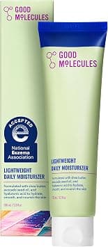 Good Molecules Lightweight Daily Moisturizer - Non-Greasy Face Moisturizer with Shea Butter and Hyaluronic Acid for Deep Hydration - Face Lotion, Skin Care for Face على Amazon.ae - متتبع الأسعار