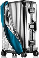 Transparent PVC Suitcase Cover, No Disassembly Required Clear Luggage Protector Suitcase Cover, Waterproof Travel Wrap Luggage Cover Protectors, Luggage Bag for Hard Cover Suitcase - Best Deal Finder