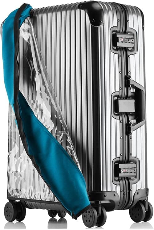Transparent PVC Suitcase Cover, No Disassembly Required Clear Luggage Protector Suitcase Cover, Waterproof Travel Wrap Luggage Cover Protectors, Luggage Bag for Hard Cover Suitcase on Amazon - Best Deal Finder