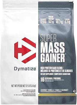 Dymatize Super Mass Gainer Gourmet Vanilla 12 Lbs - Best Deal Finder